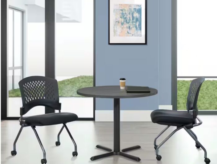 Coal FreeFlex Rolling Visitor Office Chair (Set of 2)